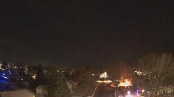 Weather camera view of Sibley East Middle and High School.