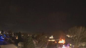 Weather camera view of Sibley East Middle and High School.