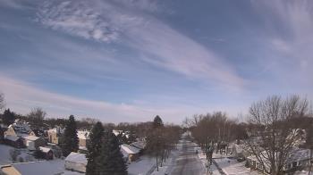 Weather camera view of Sibley East Middle and High School.