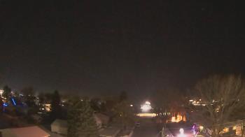 Weather camera view of Sibley East Middle and High School.