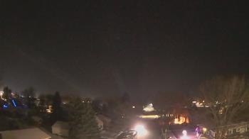 Weather camera view of Sibley East Middle and High School.