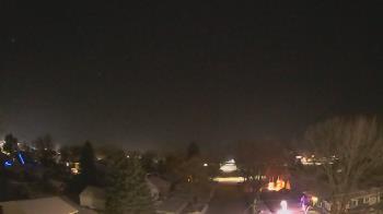 Weather camera view of Sibley East Middle and High School.