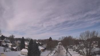 Weather camera view of Sibley East Middle and High School.