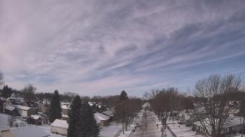 Weather camera view of Sibley East Middle and High School.