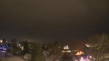 Weather camera view of Sibley East Middle and High School.