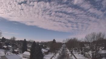 Weather camera view of Sibley East Middle and High School.