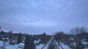 Weather camera view of Sibley East Middle and High School.
