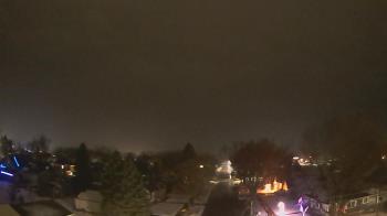 Weather camera view of Sibley East Middle and High School.