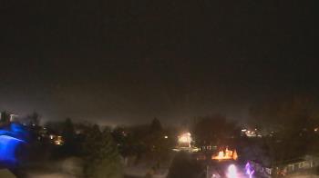 Weather camera view of Sibley East Middle and High School.