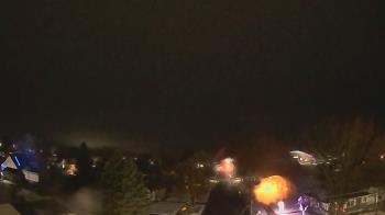 Weather camera view of Sibley East Middle and High School.