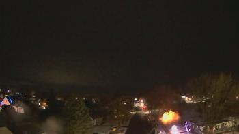 Weather camera view of Sibley East Middle and High School.