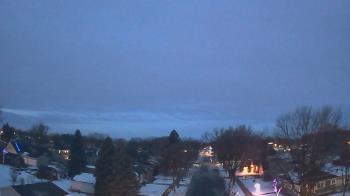 Weather camera view of Sibley East Middle and High School.