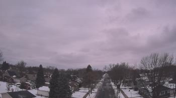 Weather camera view of Sibley East Middle and High School.