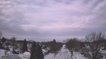 Weather camera view of Sibley East Middle and High School.