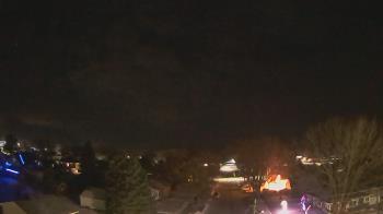 Weather camera view of Sibley East Middle and High School.