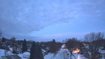 Weather camera view of Sibley East Middle and High School.