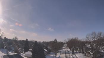 Weather camera view of Sibley East Middle and High School.