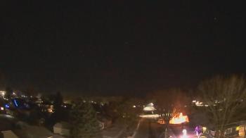 Weather camera view of Sibley East Middle and High School.