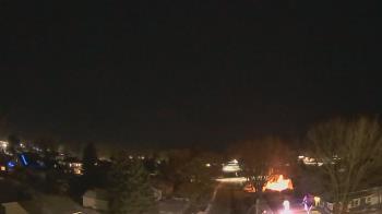 Weather camera view of Sibley East Middle and High School.