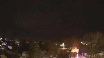 Weather camera view of Sibley East Middle and High School.