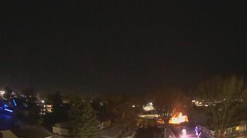 Weather camera view of Sibley East Middle and High School.