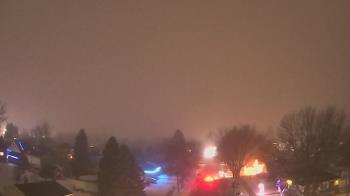 Weather camera view of Sibley East Middle and High School.