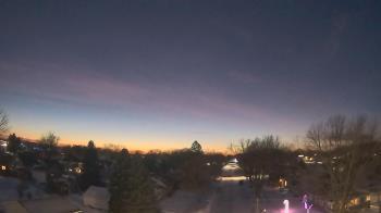 Weather camera view of Sibley East Middle and High School.