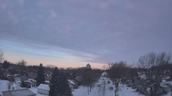 Weather camera view of Sibley East Middle and High School.