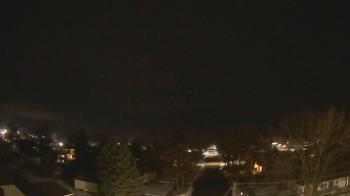 Weather camera view of Sibley East Middle and High School.