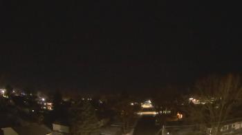 Weather camera view of Sibley East Middle and High School.