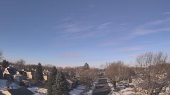 Weather camera view of Sibley East Middle and High School.