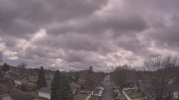 Weather camera view of Sibley East Middle and High School.