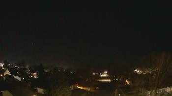 Weather camera view of Sibley East Middle and High School.