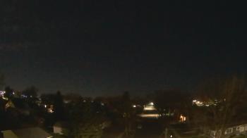 Weather camera view of Sibley East Middle and High School.