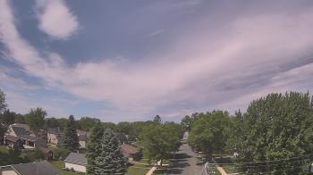Weather camera view of Sibley East Middle and High School.