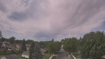 Weather camera view of Sibley East Middle and High School.