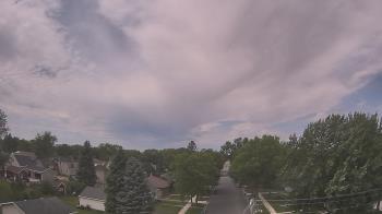 Weather camera view of Sibley East Middle and High School.