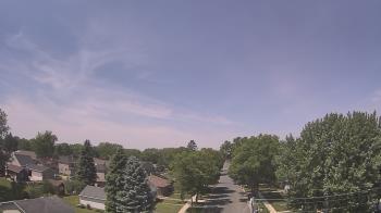 Weather camera view of Sibley East Middle and High School.