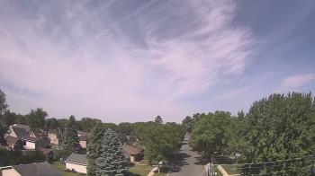 Weather camera view of Sibley East Middle and High School.