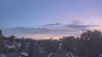 Weather camera view of Sibley East Middle and High School.
