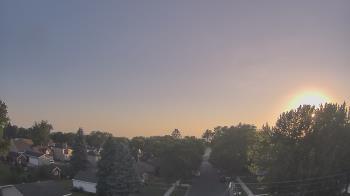 Weather camera view of Sibley East Middle and High School.