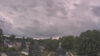 Weather camera view of Sibley East Middle and High School.