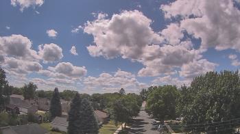 Weather camera view of Sibley East Middle and High School.