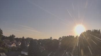 Weather camera view of Sibley East Middle and High School.