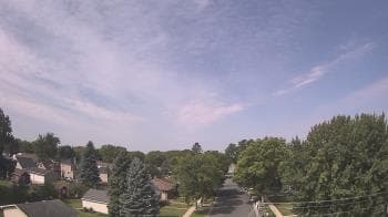 Weather camera view of Sibley East Middle and High School.