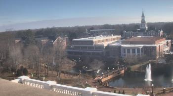 Weather camera view of High Point University.