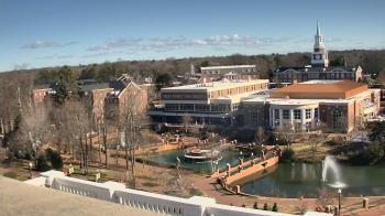 Weather camera view of High Point University.