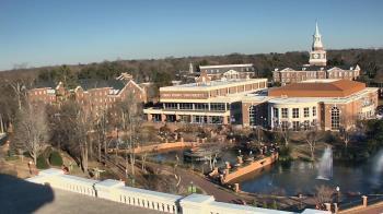 Weather camera view of High Point University.