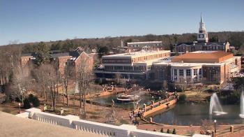 Weather camera view of High Point University.