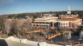 Weather camera view of High Point University.